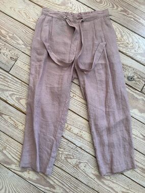 Magic linen paper bag pants size xs